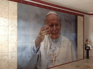 Nichos para cenizas Papa Juan Pablo